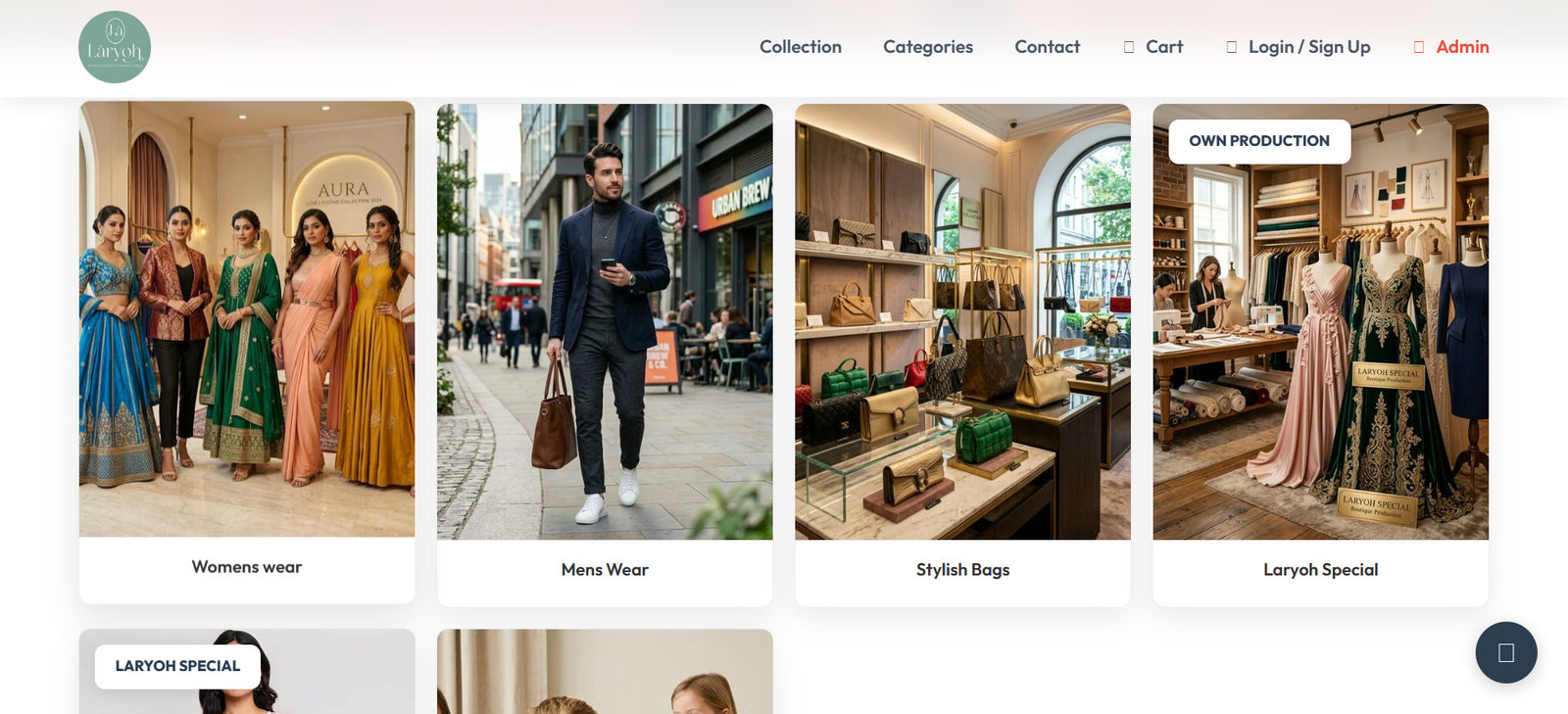 Laryoh E-Commerce